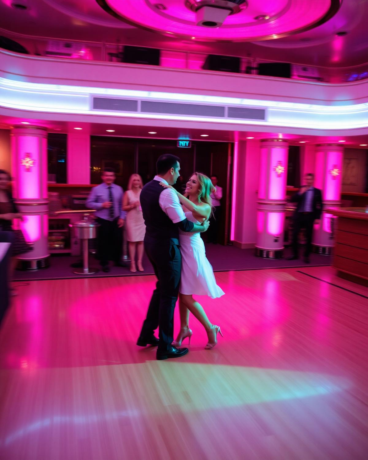 Couple dancing